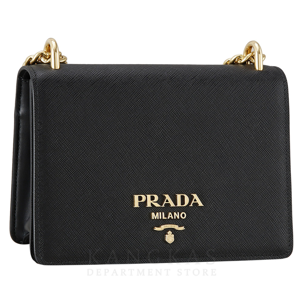 PRADA(USED)프라다 1BD133 사피아노 체인 플랩백