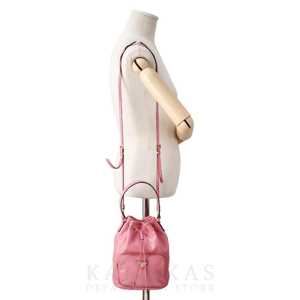 PRADA(USED)프라다 1BH038 레더 버킷백