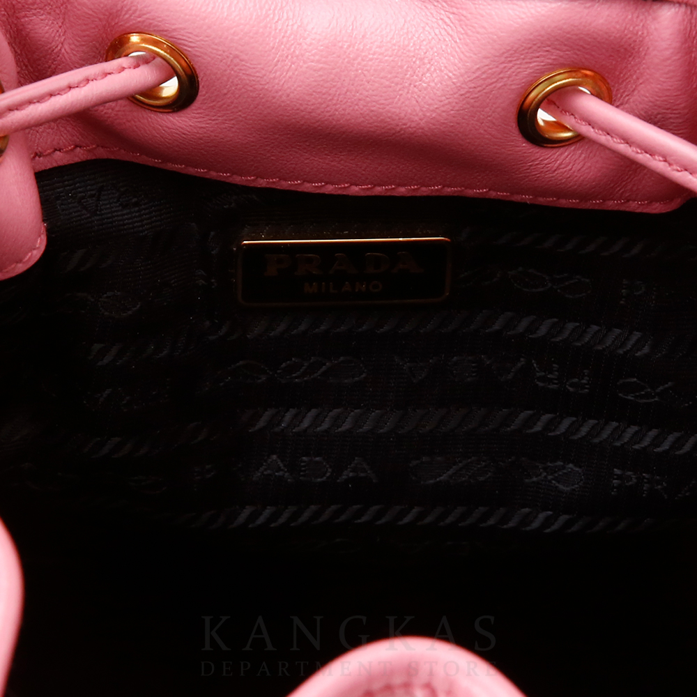 PRADA(USED)프라다 1BH038 레더 버킷백