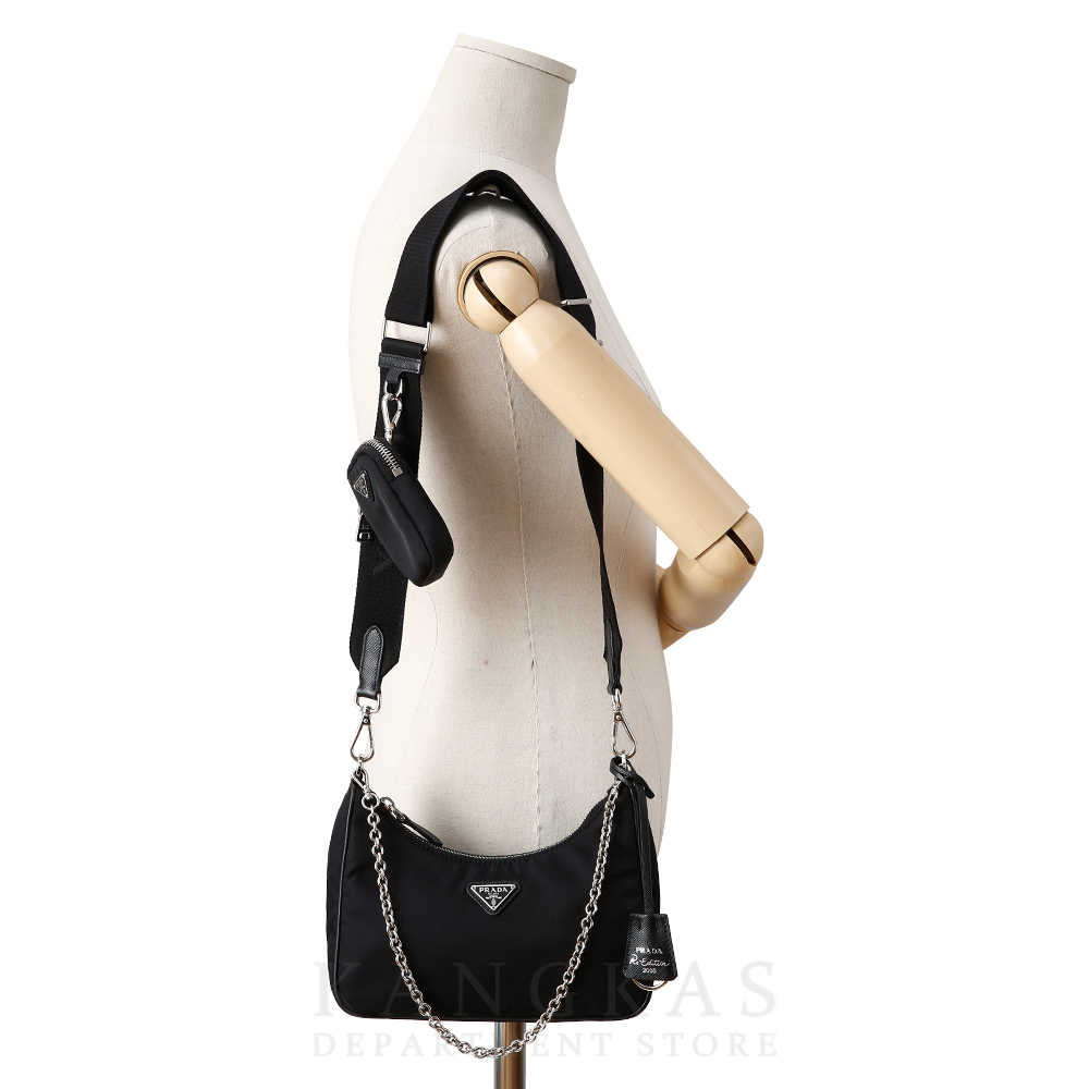 PRADA(USED)프라다 1BH204 테수토 호보 숄더백