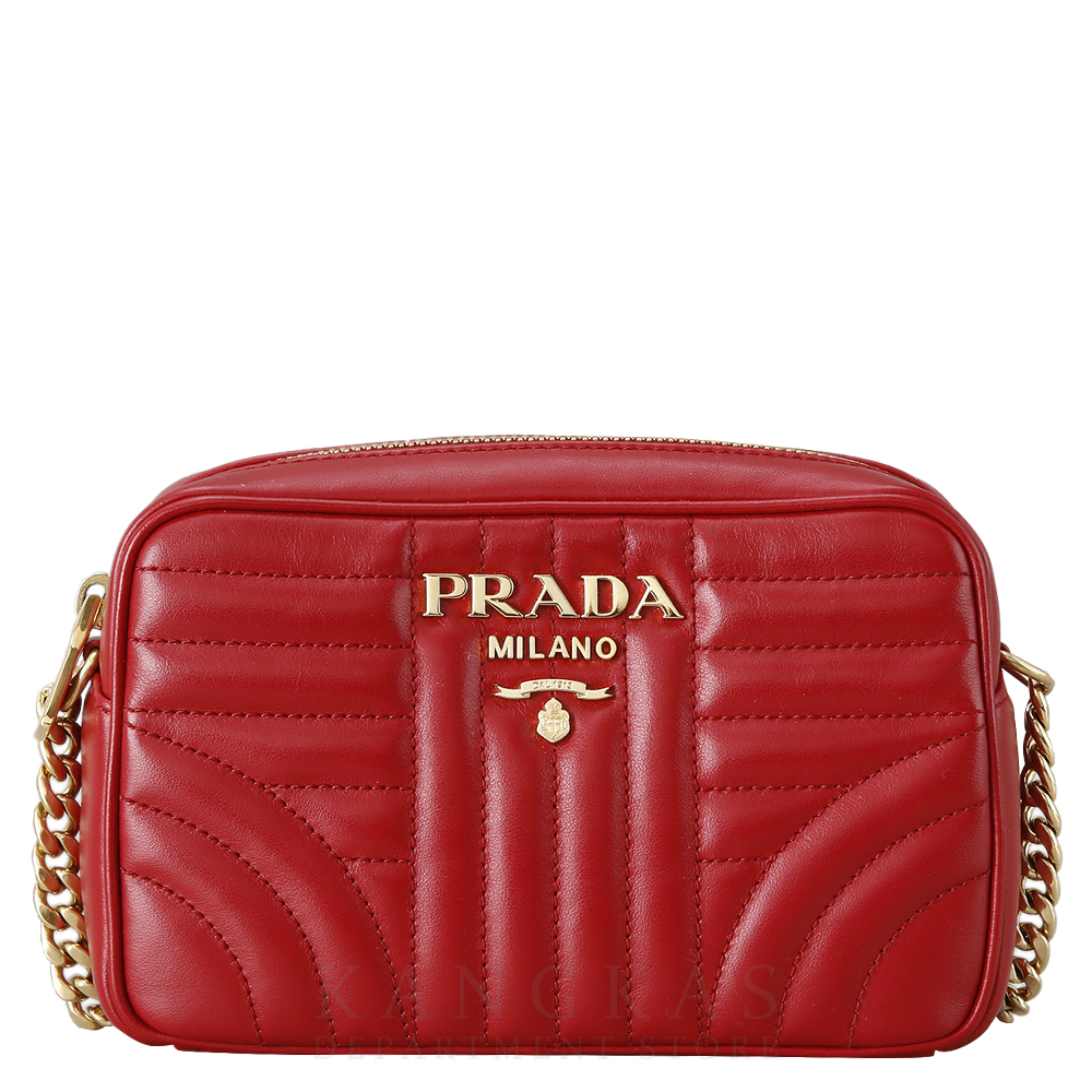 PRADA(USED)프라다 1BH084 다이아그램 카메라백