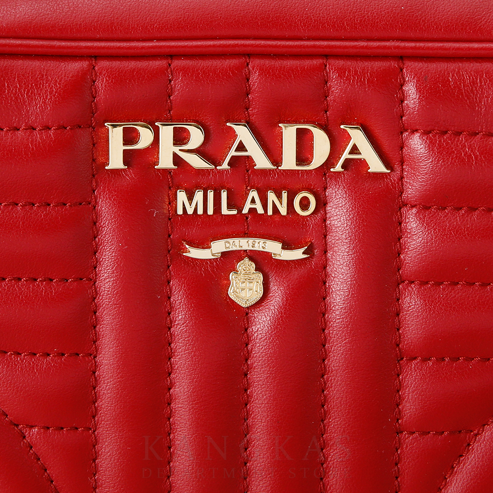 PRADA(USED)프라다 1BH084 다이아그램 카메라백