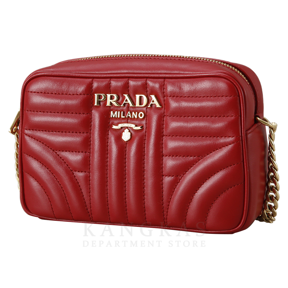 PRADA(USED)프라다 1BH084 다이아그램 카메라백