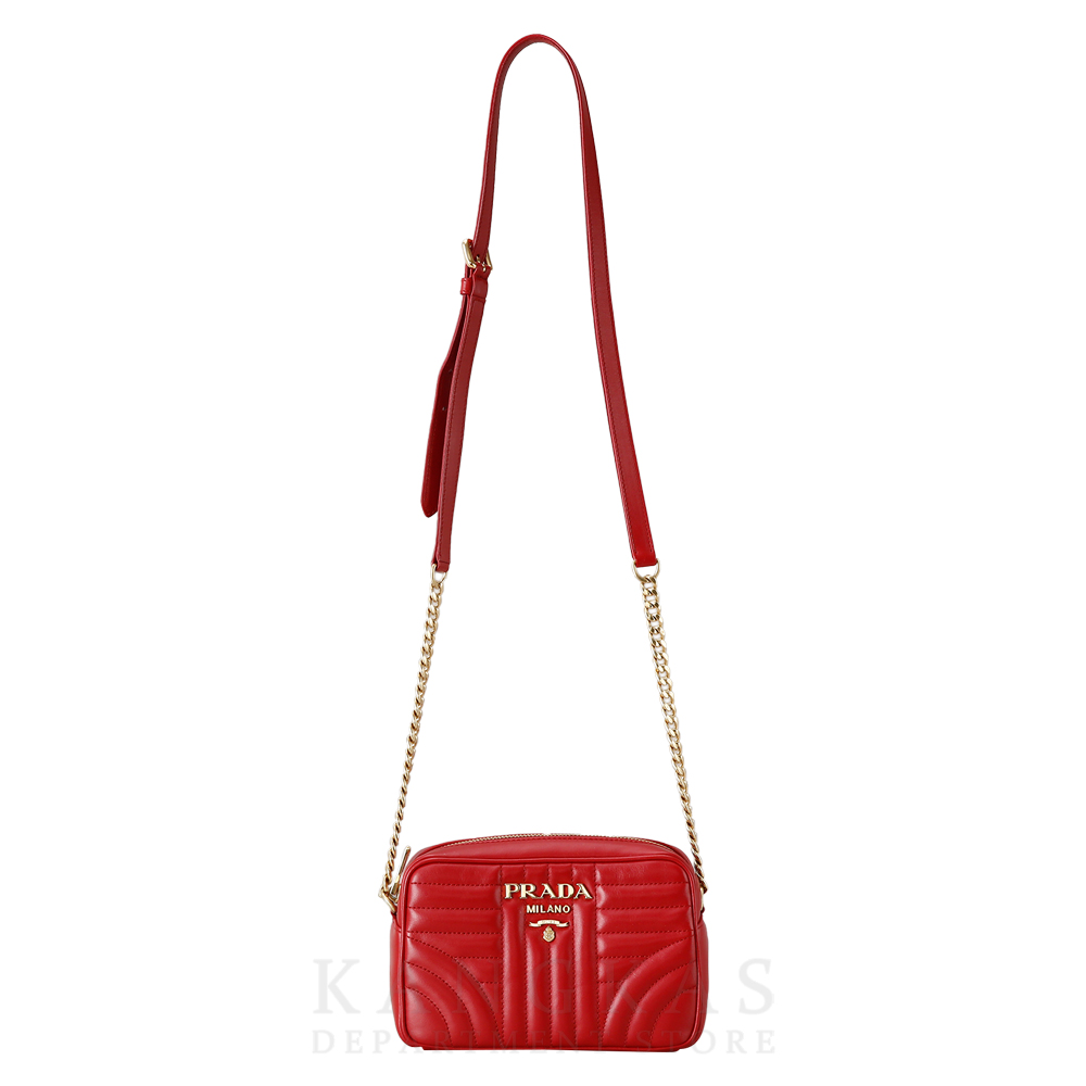 PRADA(USED)프라다 1BH084 다이아그램 카메라백