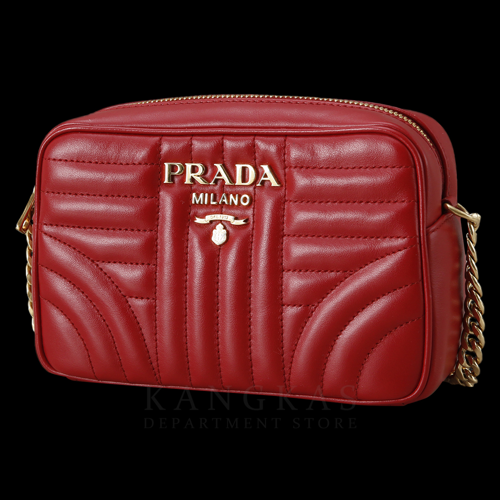 PRADA(USED)프라다 1BH084 다이아그램 카메라백