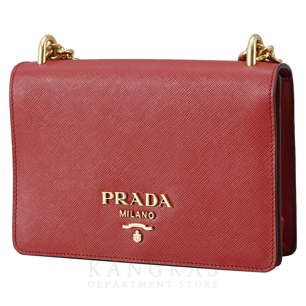 PRADA(USED)프라다 1BD133 사피아노 체인 플랩백