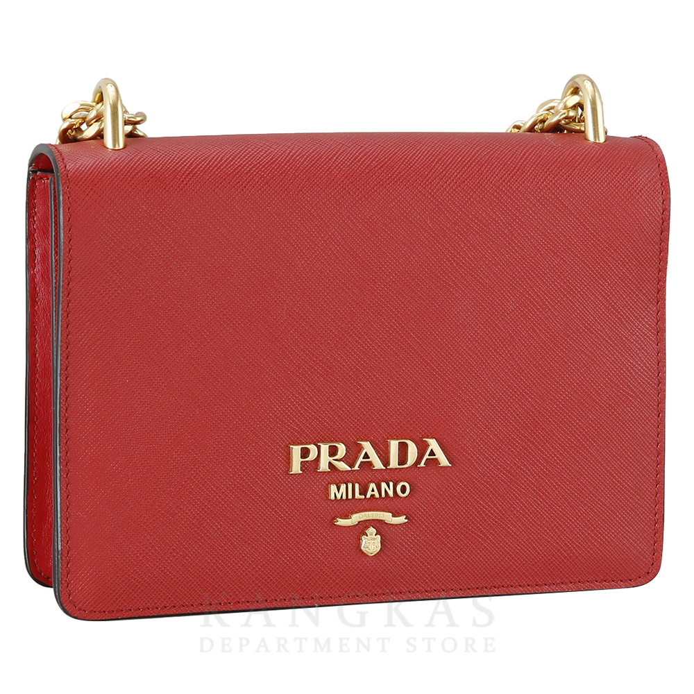 PRADA(USED)프라다 1BD133 사피아노 체인 플랩백