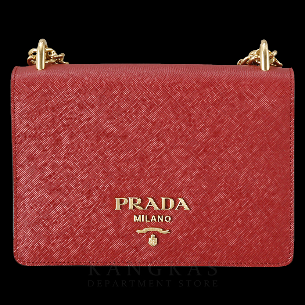 PRADA(USED)프라다 1BD133 사피아노 체인 플랩백
