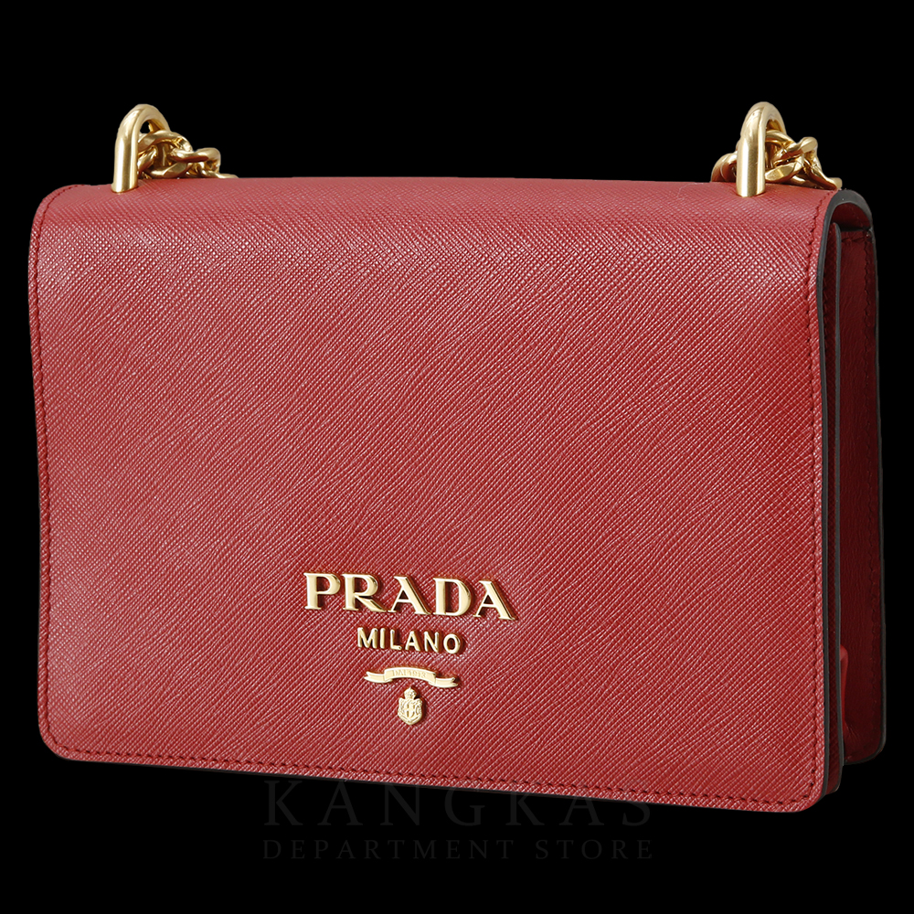 PRADA(USED)프라다 1BD133 사피아노 체인 플랩백