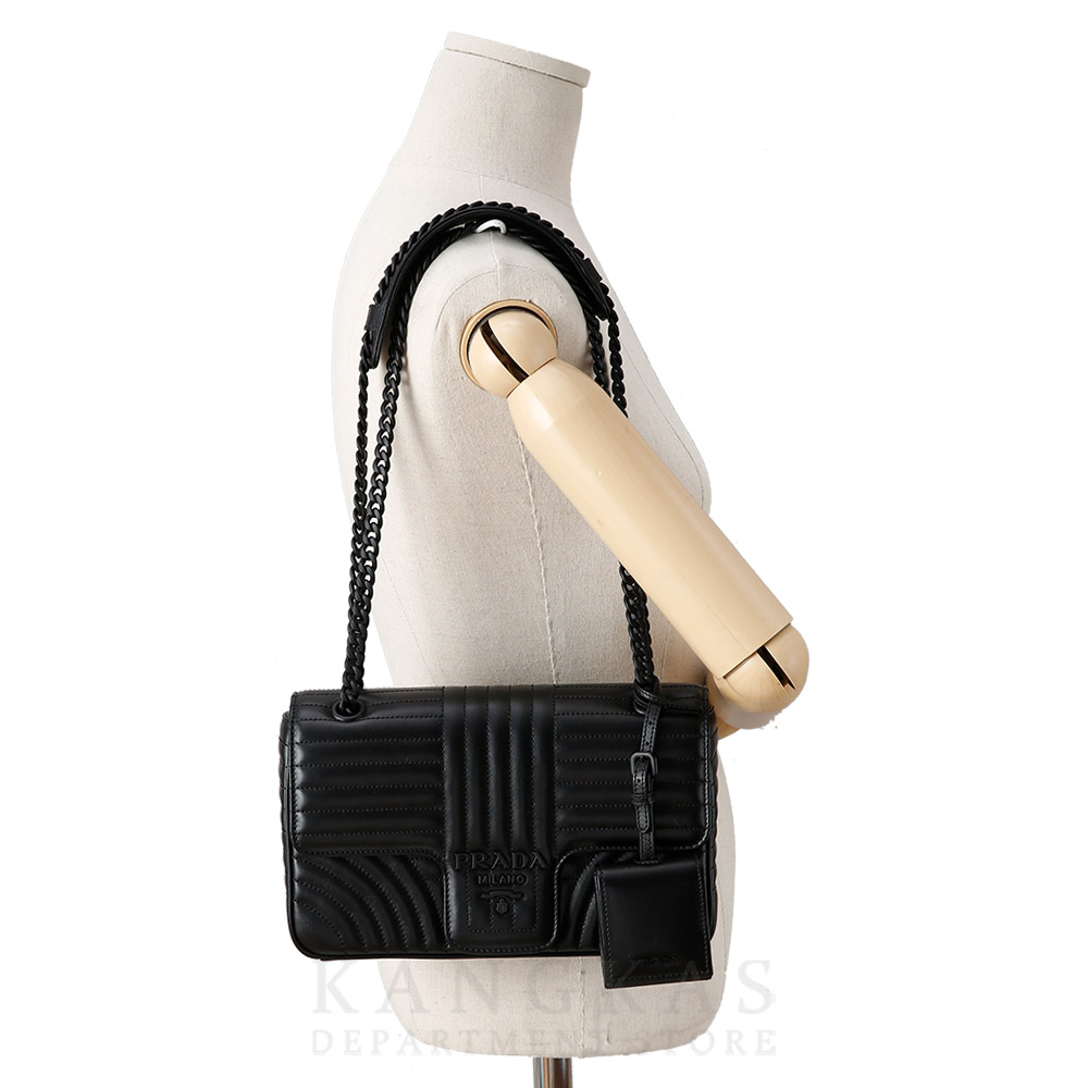 PRADA(USED)프라다 1BD108 다이아그램 체인백