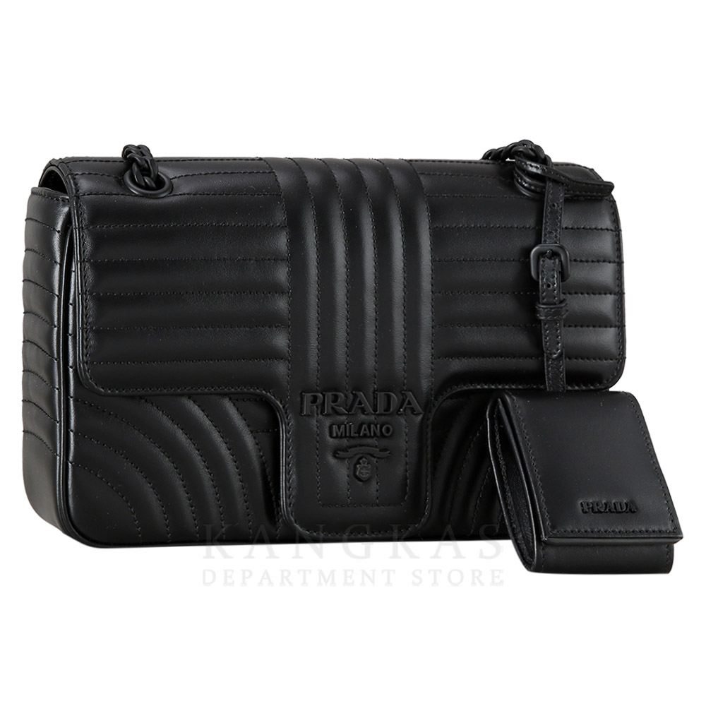 PRADA(USED)프라다 1BD108 다이아그램 체인백