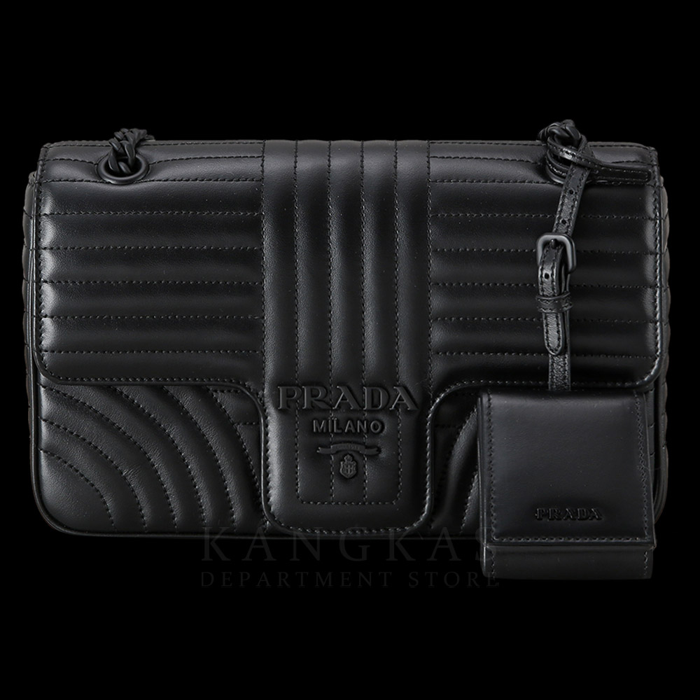 PRADA(USED)프라다 1BD108 다이아그램 체인백