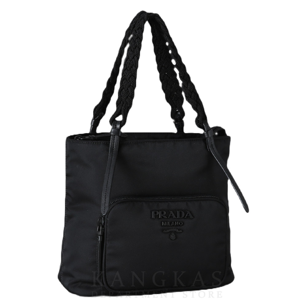 PRADA(USED)프라다 1BA207 나일론 브레이디드 핸들 숄더백