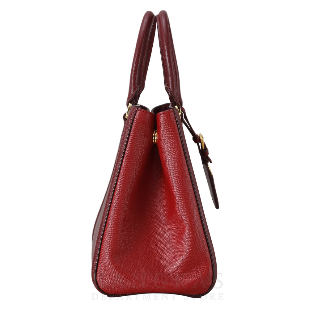 PRADA(USED)프라다 BN2608 사피아노 럭스 투톤 토트겸 숄더백