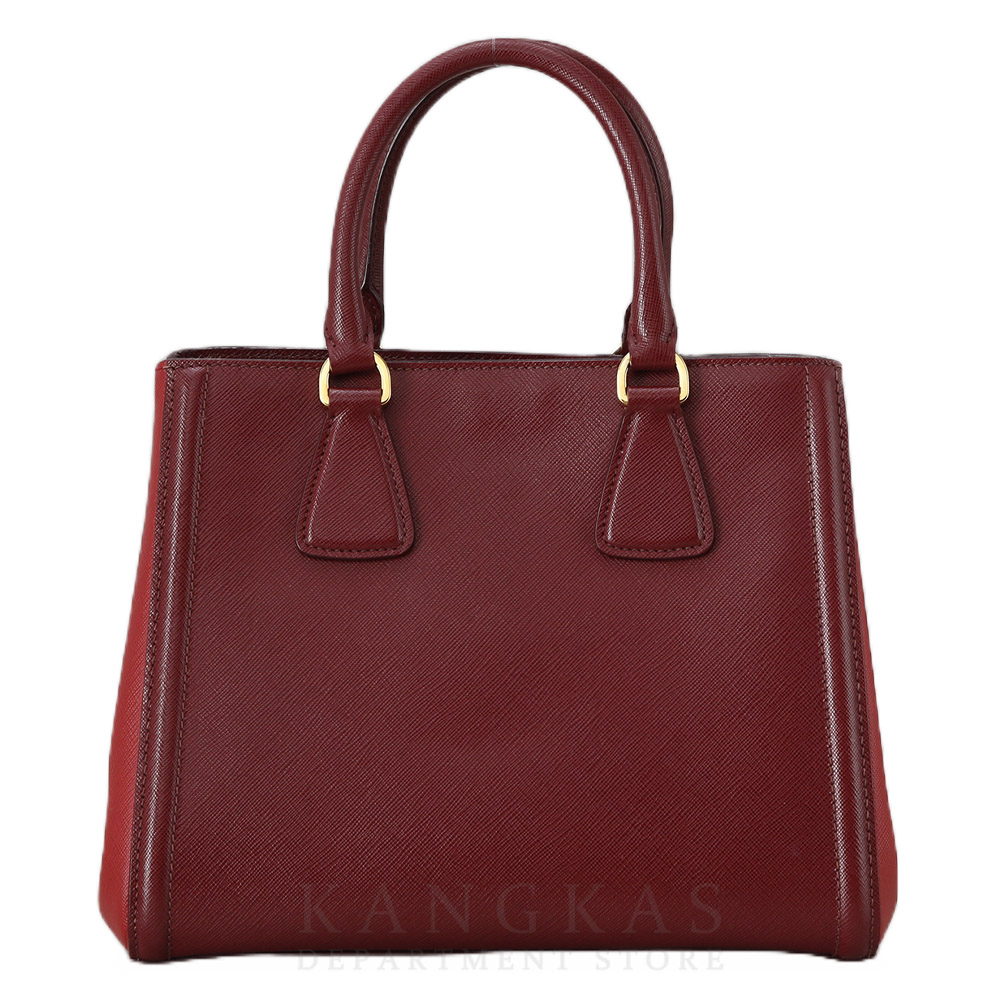PRADA(USED)프라다 BN2608 사피아노 럭스 투톤 토트겸 숄더백