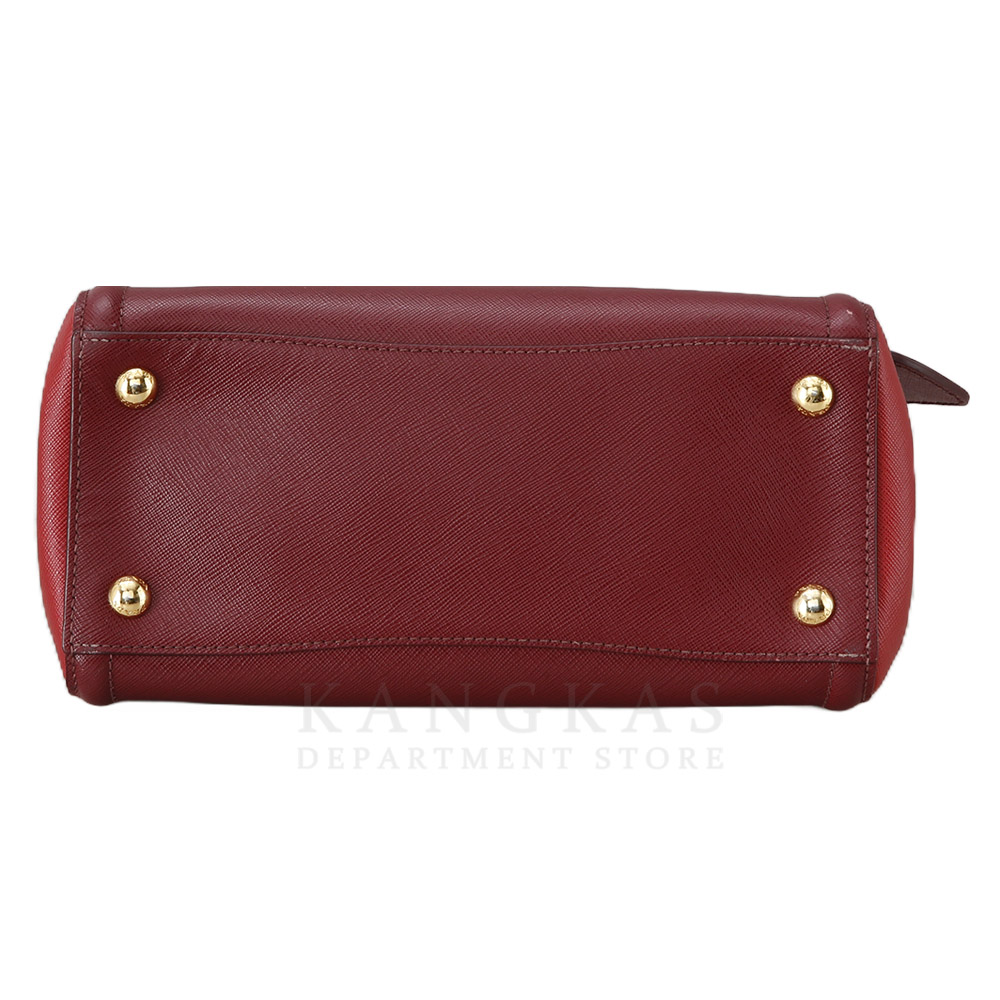 PRADA(USED)프라다 BN2608 사피아노 럭스 투톤 토트겸 숄더백