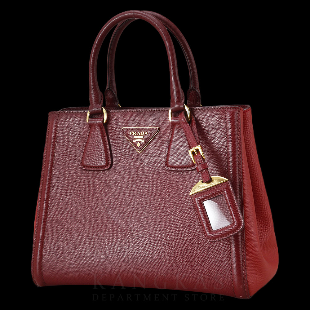 PRADA(USED)프라다 BN2608 사피아노 럭스 투톤 토트겸 숄더백