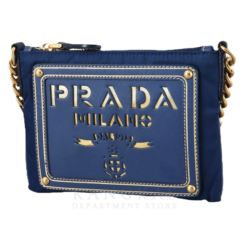 PRADA(USED)프라다 파우치겸 체인 크로스백