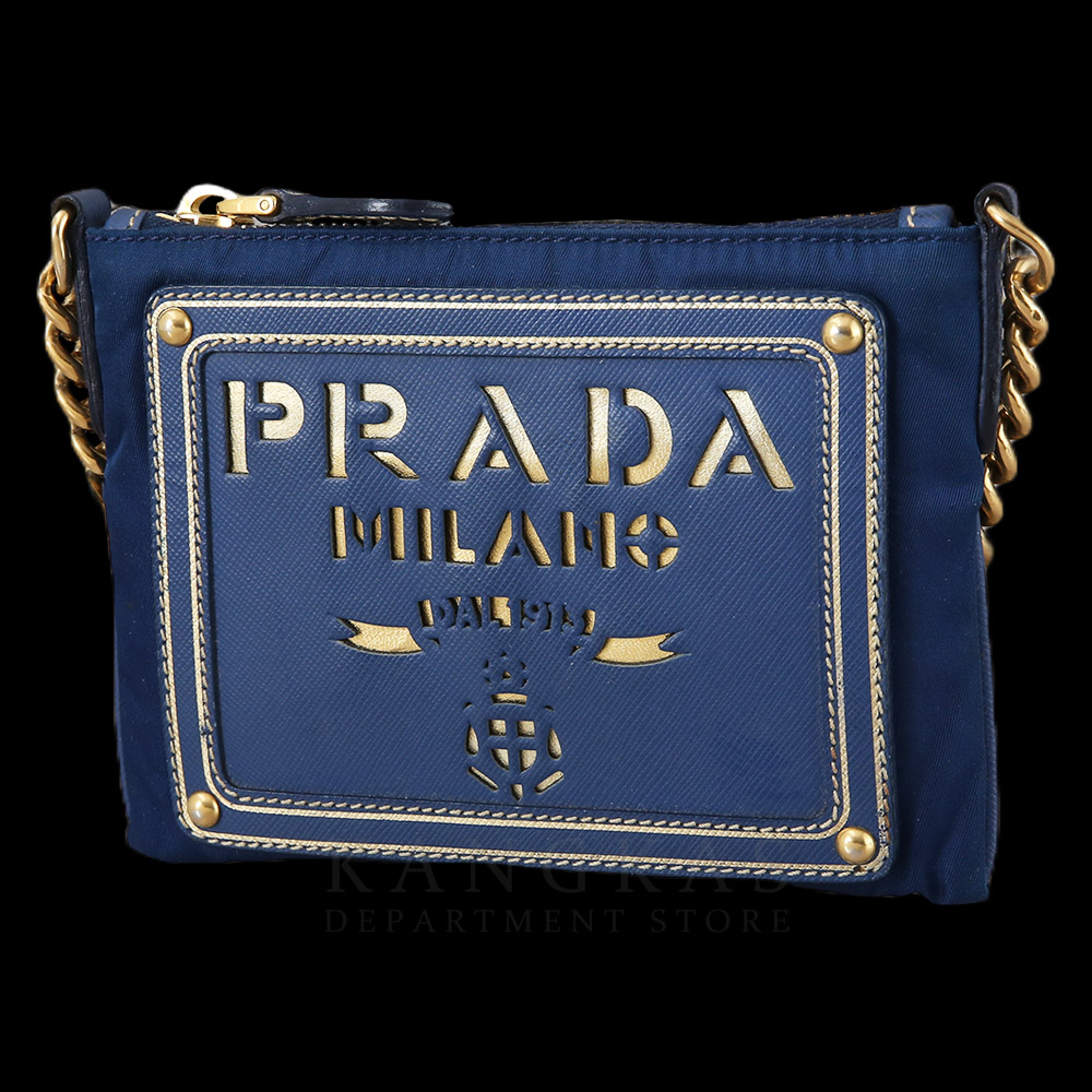 PRADA(USED)프라다 파우치겸 체인 크로스백