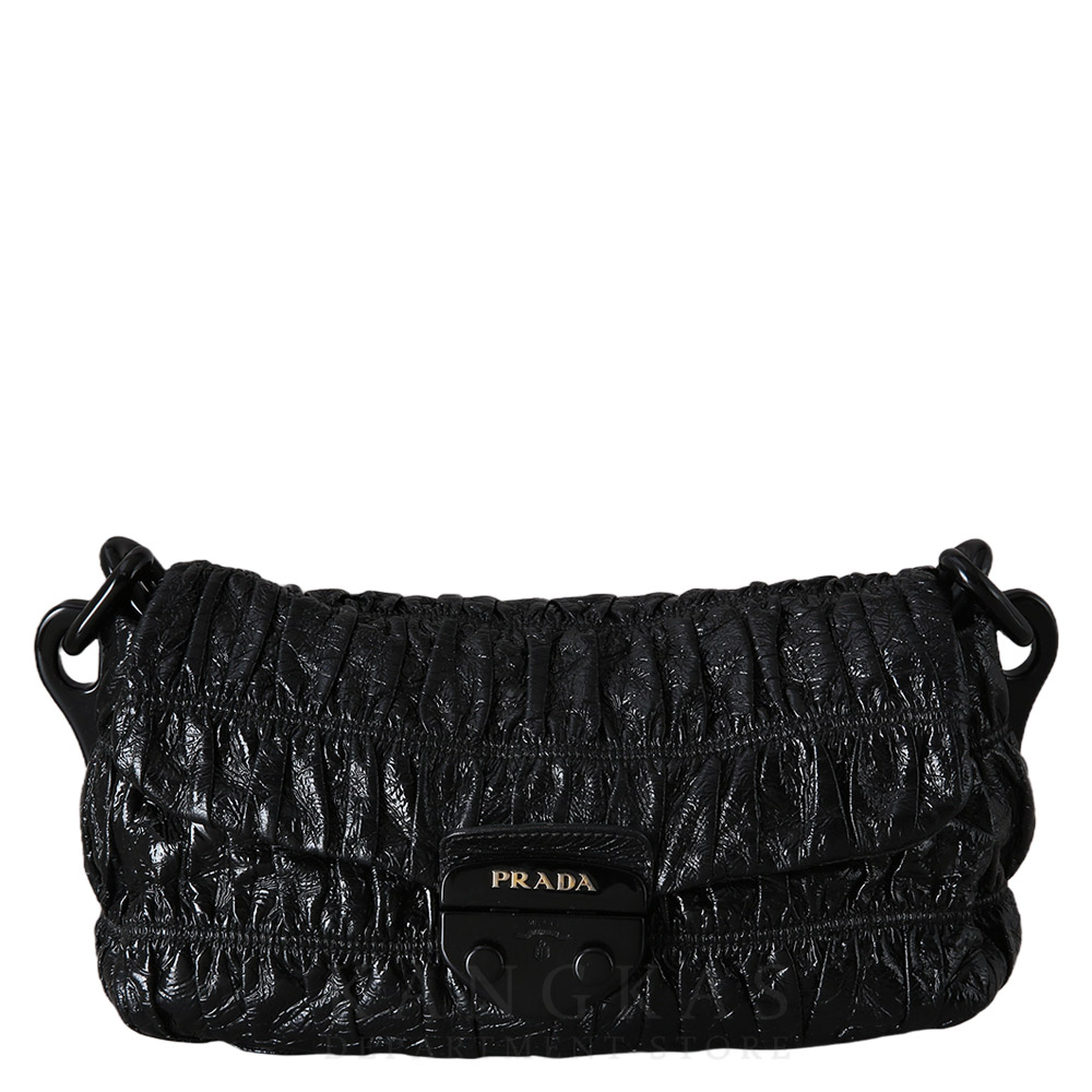 PRADA(USED)프라다 고프레 체인 핸드백