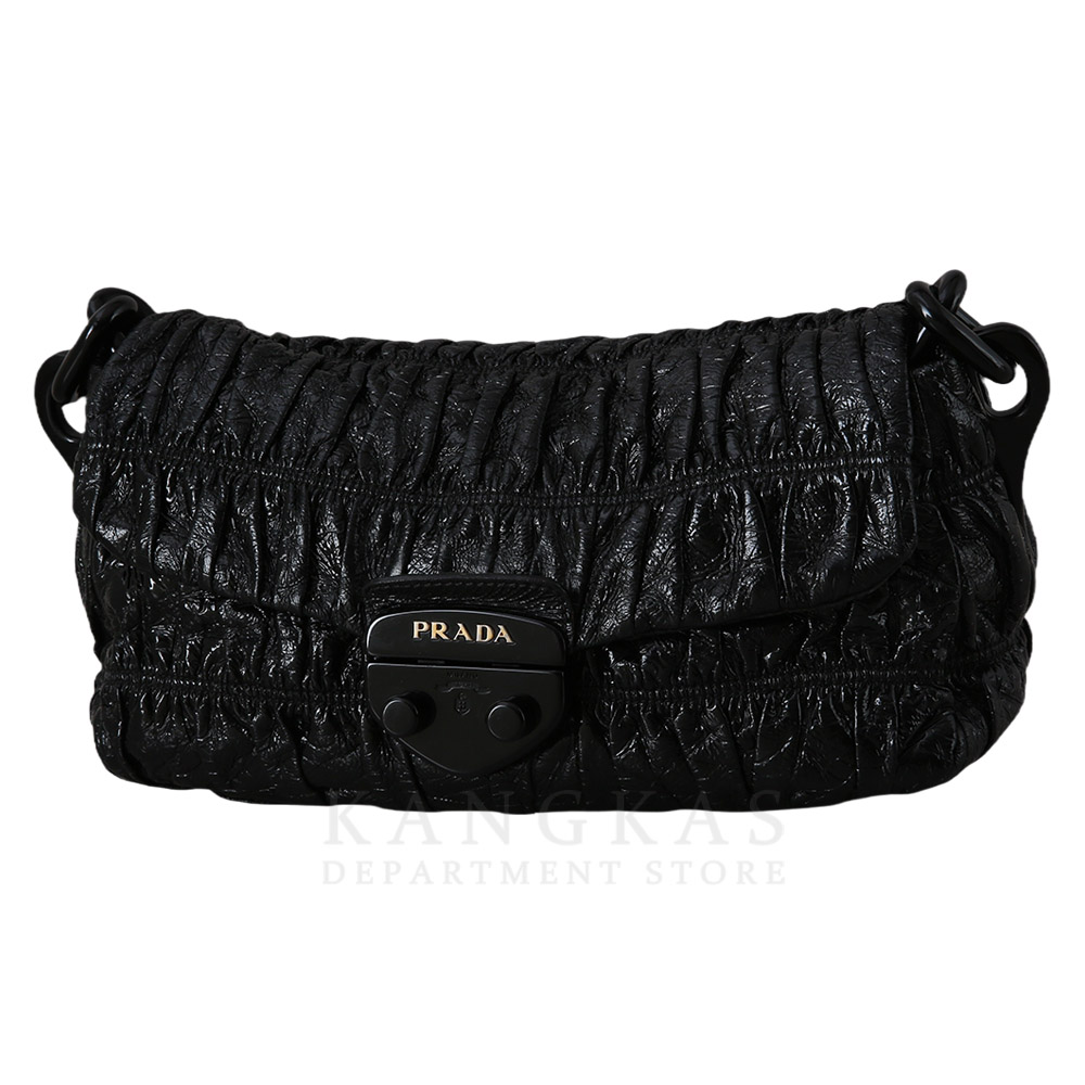 PRADA(USED)프라다 고프레 체인 핸드백