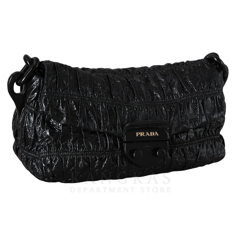 PRADA(USED)프라다 고프레 체인 핸드백