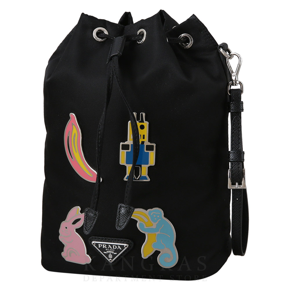 PRADA(USED)프라다 1NE369 시즌 테수토 버킷백