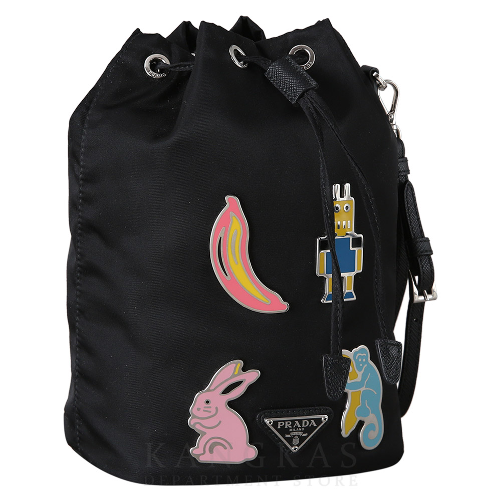PRADA(USED)프라다 1NE369 시즌 테수토 버킷백