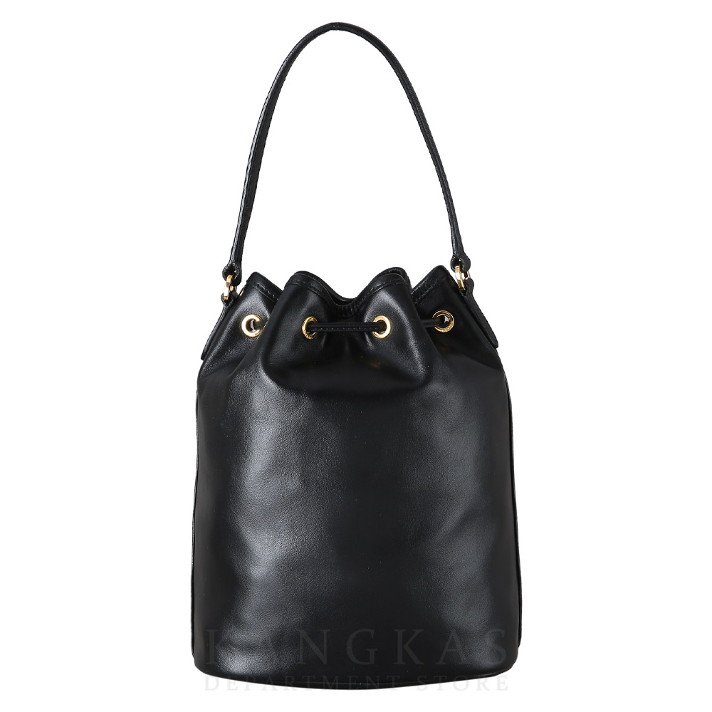 PRADA(USED)프라다 1BH038 카프스킨 버킷백