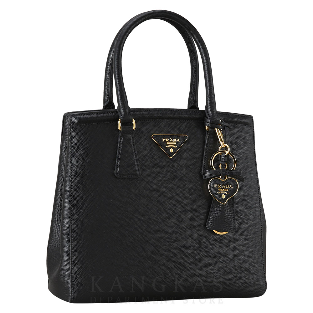 PRADA(USED)프라다 B2490M 사피아노 럭스백 & 키링