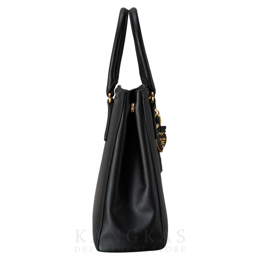 PRADA(USED)프라다 B2490M 사피아노 럭스백 & 키링