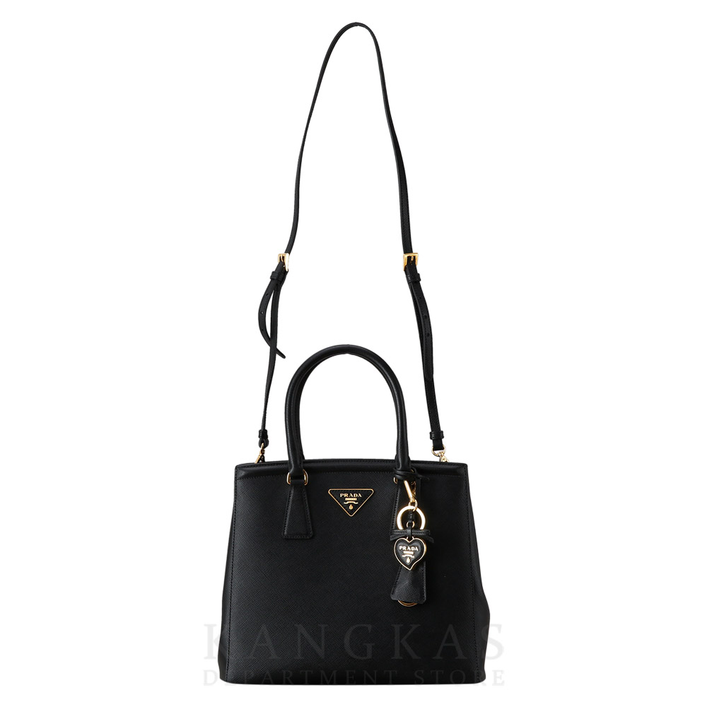 PRADA(USED)프라다 B2490M 사피아노 럭스백 & 키링