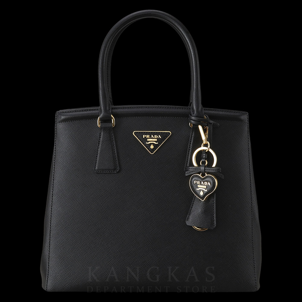 PRADA(USED)프라다 B2490M 사피아노 럭스백 & 키링