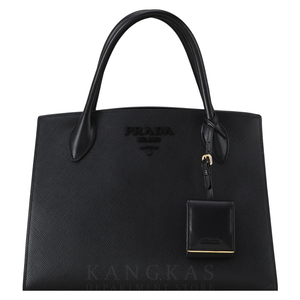 PRADA(USED)프라다 1BA155 사피아노 모노크롬 토트백