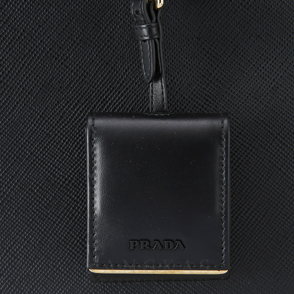 PRADA(USED)프라다 1BA155 사피아노 모노크롬 토트백