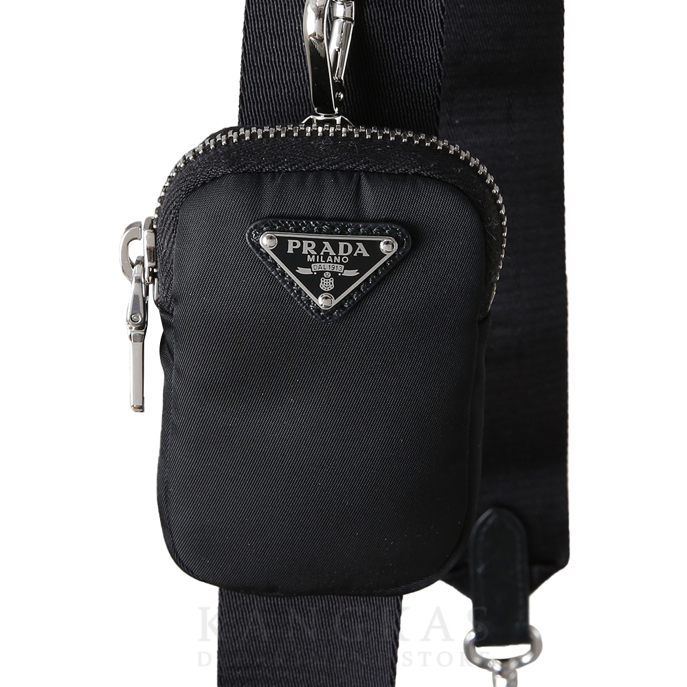 PRADA(USED)프라다 1BH204 테수토 체인 스트랩 호보백