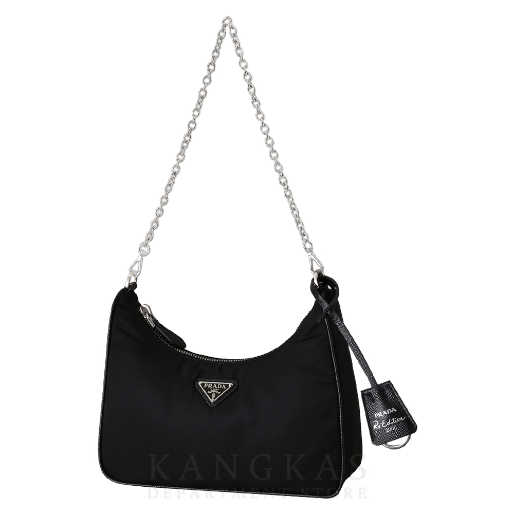 PRADA(USED)프라다 1BH204 테수토 체인 스트랩 호보백
