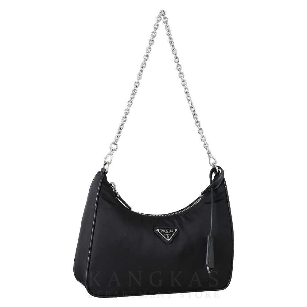 PRADA(USED)프라다 1BH204 테수토 체인 스트랩 호보백
