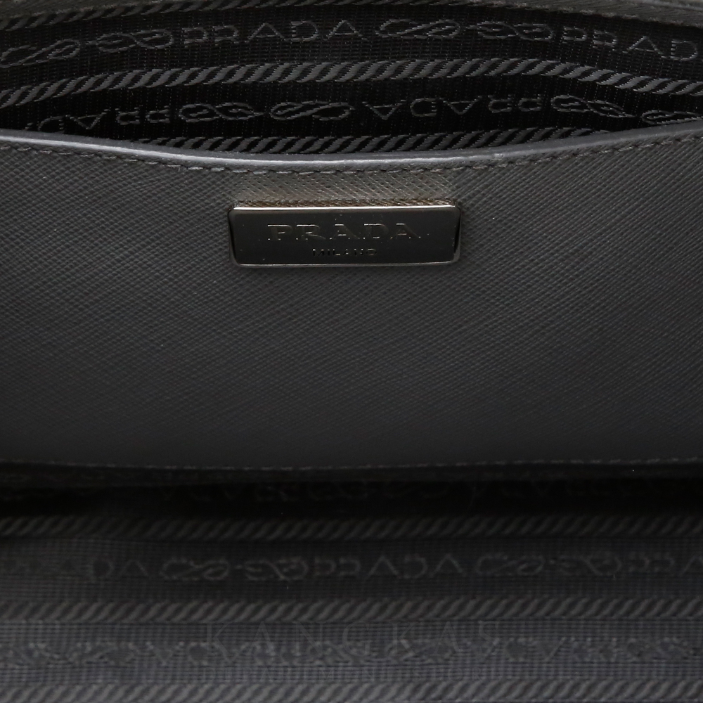 PRADA(USED)프라다 BN2674 사피아노 럭스 락 포켓 토트백