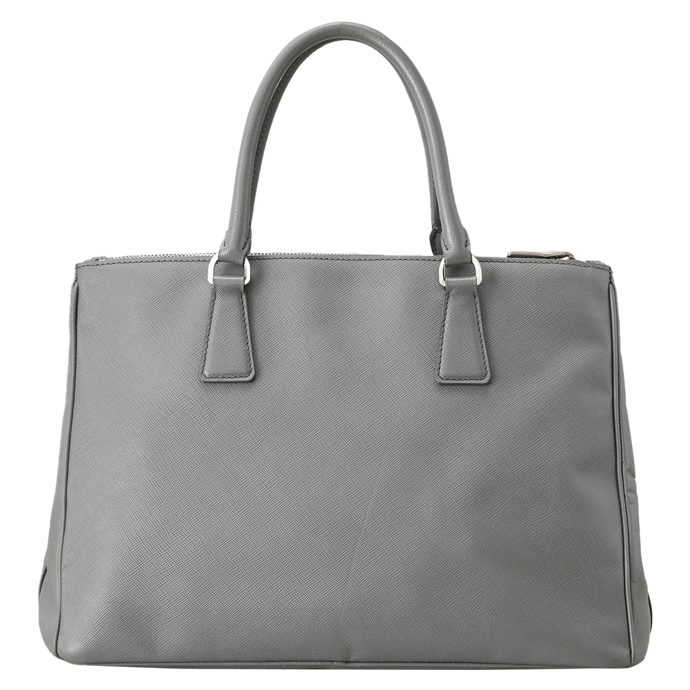 PRADA(USED)프라다 BN2674 사피아노 럭스 락 포켓 토트백