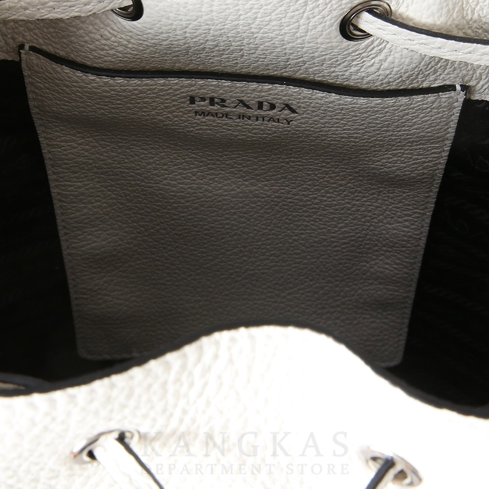 PRADA(USED)프라다 1BE060 레더 버킷백