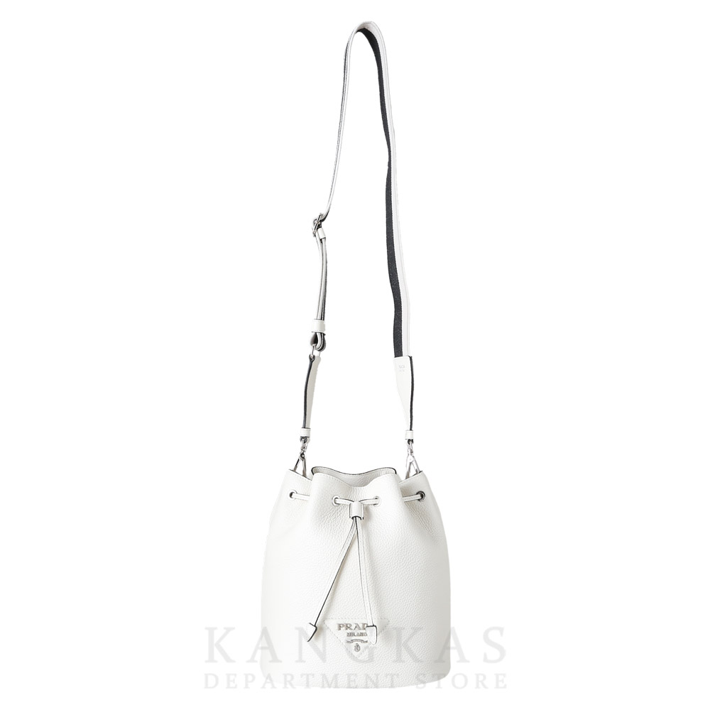 PRADA(USED)프라다 1BE060 레더 버킷백