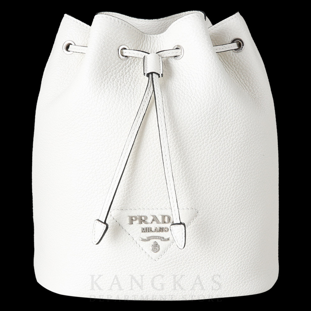 PRADA(USED)프라다 1BE060 레더 버킷백