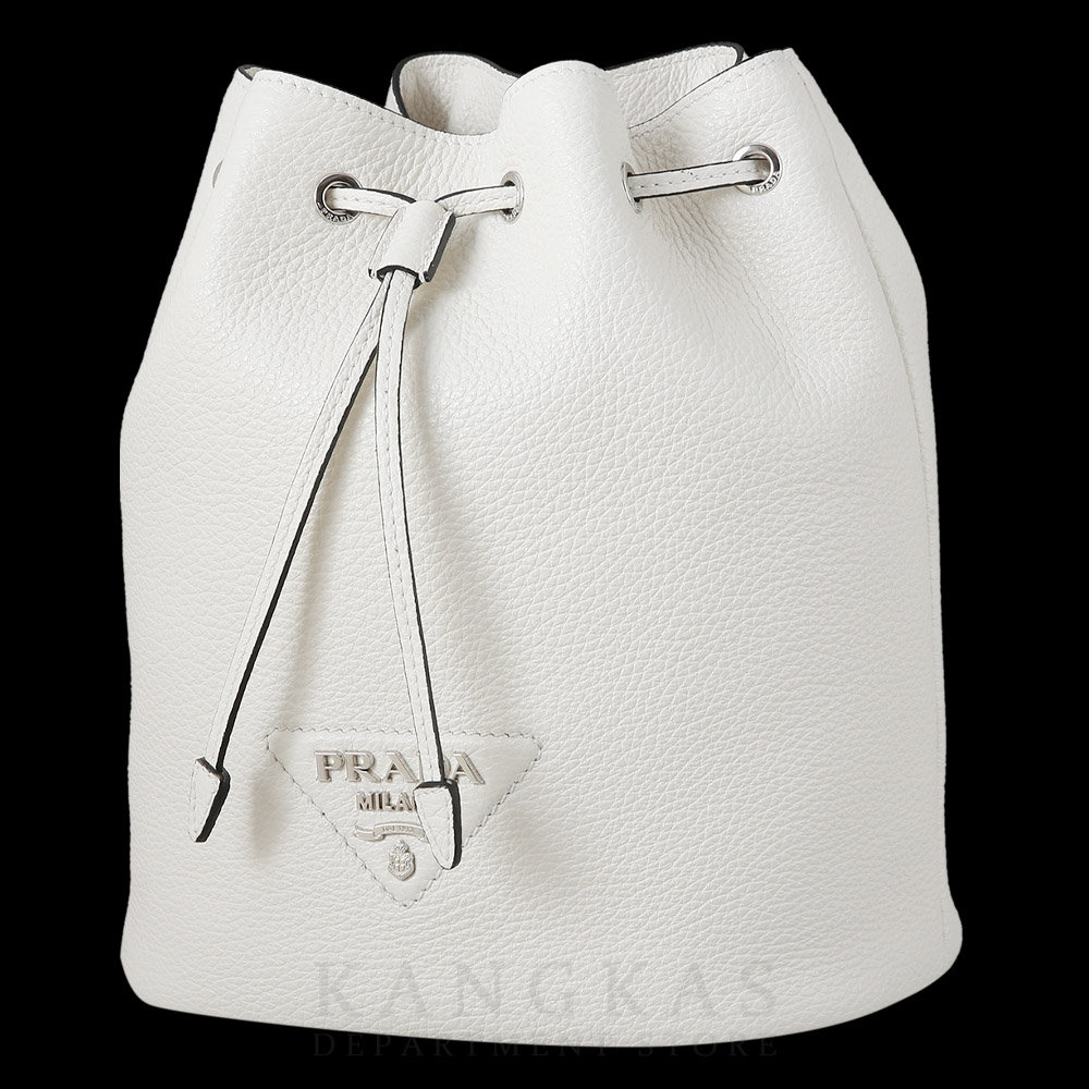 PRADA(USED)프라다 1BE060 레더 버킷백