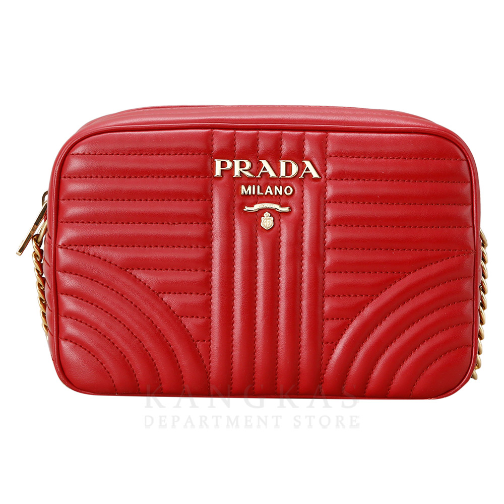 PRADA(USED)프라다 1BH083 다이아그램 카메라백