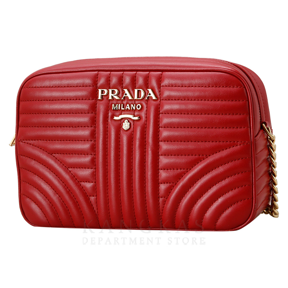 PRADA(USED)프라다 1BH083 다이아그램 카메라백