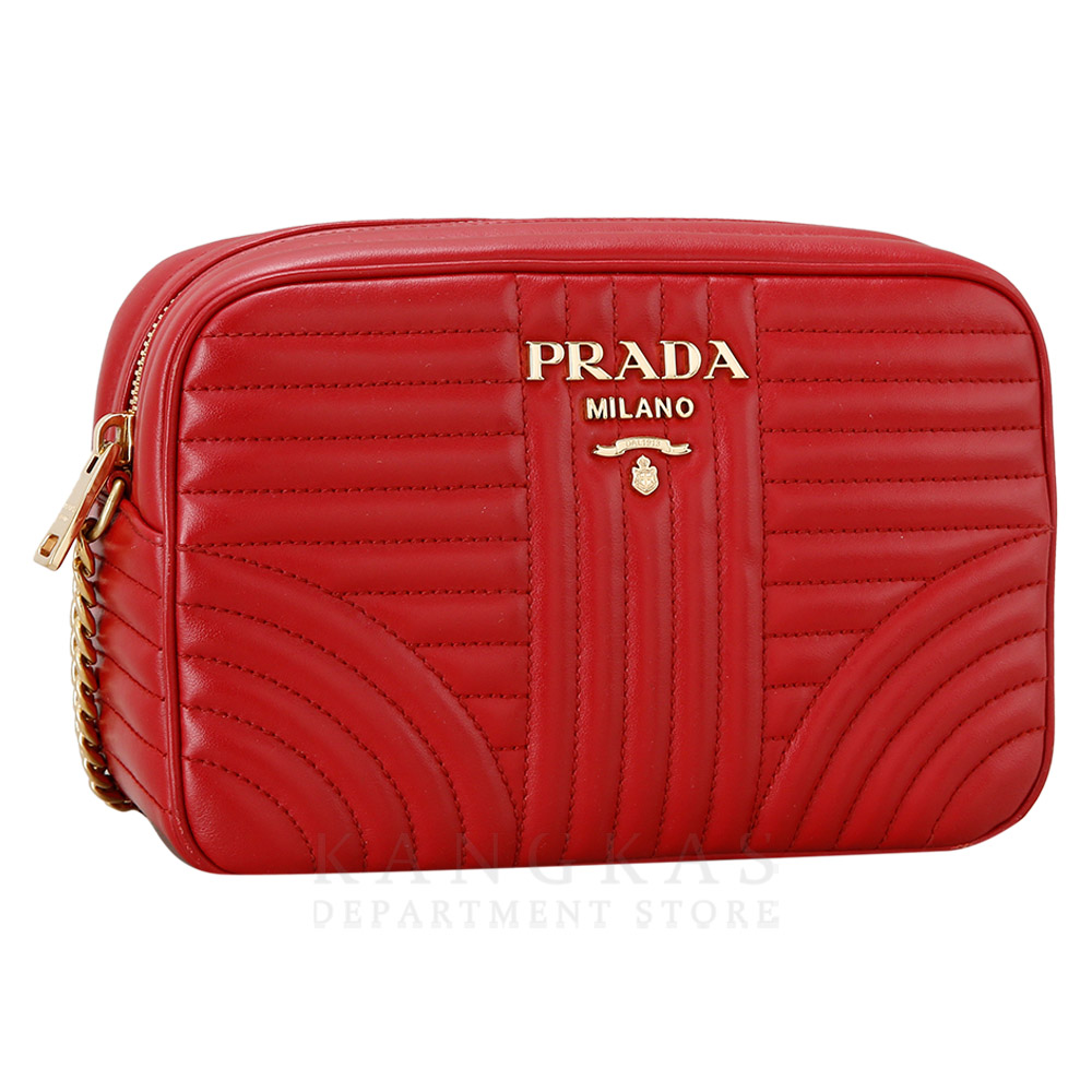 PRADA(USED)프라다 1BH083 다이아그램 카메라백