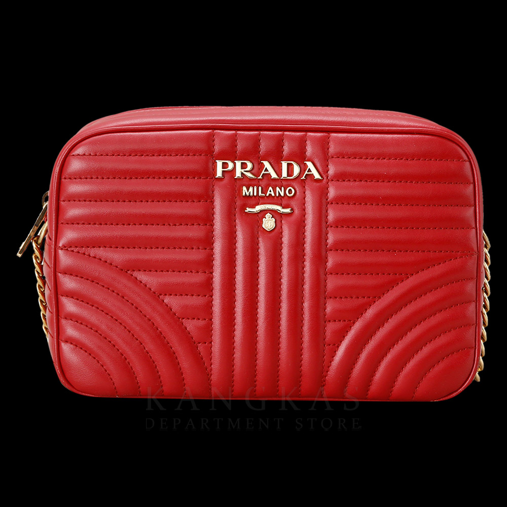 PRADA(USED)프라다 1BH083 다이아그램 카메라백