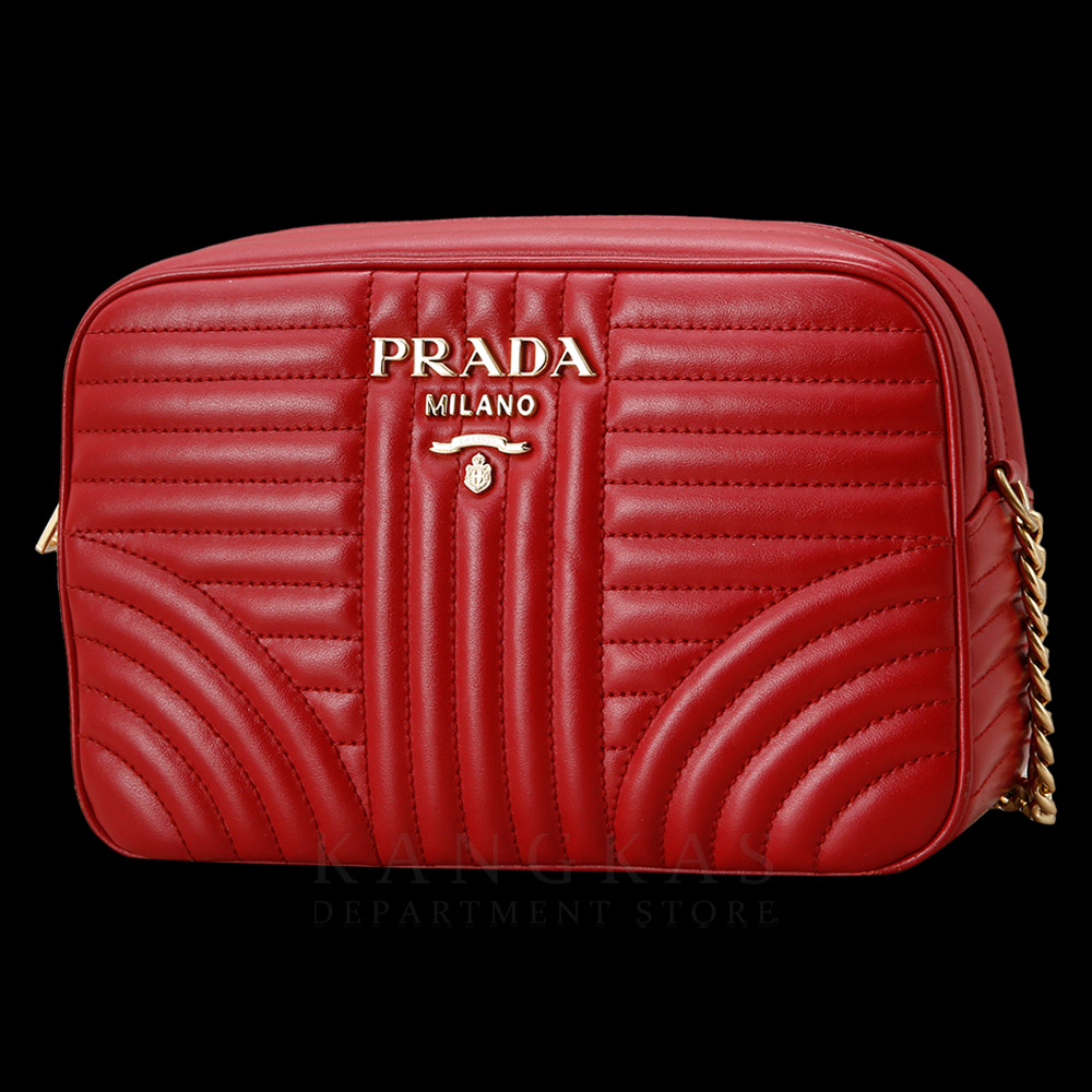 PRADA(USED)프라다 1BH083 다이아그램 카메라백