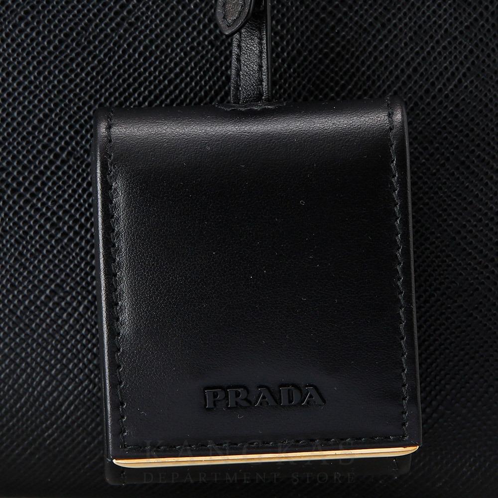 PRADA(USED)프라다 1BA156 모노크롬 사피아노 토트백